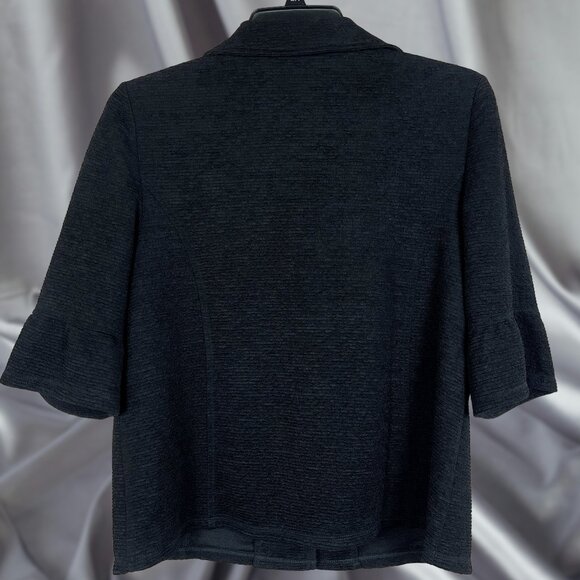 JM Collections 3/4 Sleeve Lightweight Jacket - Picture 7 of 11